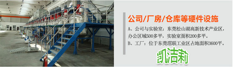 凯洁莉洗衣粉洗涤剂生产设备及车间